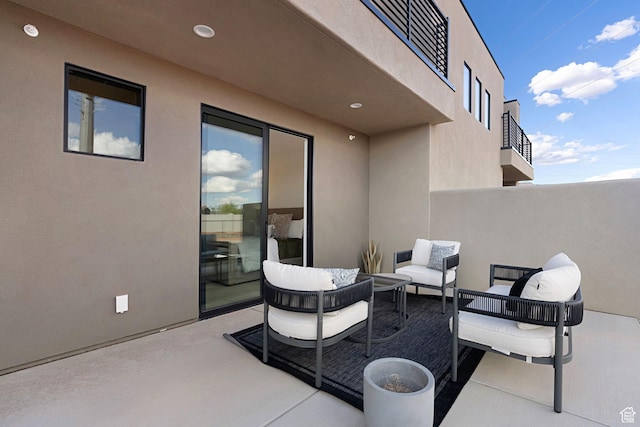 400 S Moki Dr Unit I-1, Kanab, UT 84741 - view of patio with outdoor lounge area