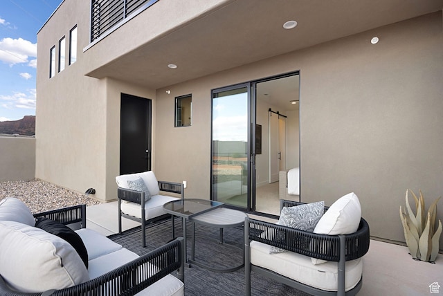400 S Moki Dr Unit I-1, Kanab, UT 84741 - view of patio / terrace with outdoor lounge area