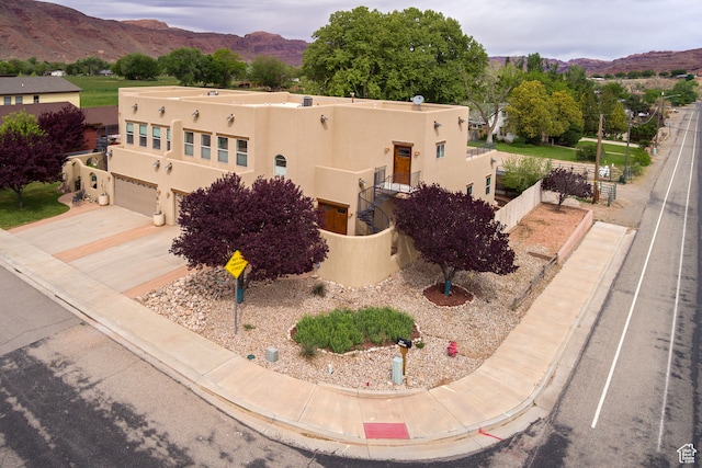 1145 E Bonita St, Moab, UT 84532 - drone / aerial view with a mountain view