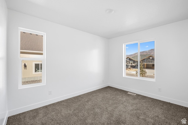 1698 S Marigold Unit 242, Santaquin, UT 84655 - spare room with dark colored carpet and baseboards