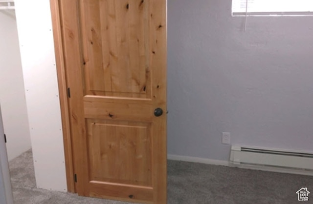 390 N 100 E, Spanish Fork, UT 84660 - interior details with carpet flooring and baseboard heating
