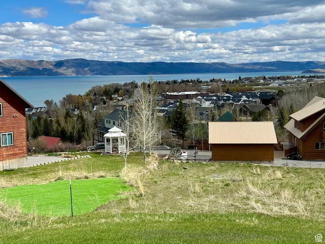 888 N Newburg Dr Unit 1, Garden City, UT 84028 - view of mountain background featuring a nearby body of water
