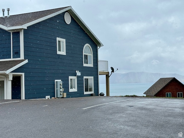 888 N Newburg Dr Unit 1, Garden City, UT 84028 - view of property exterior with a water view