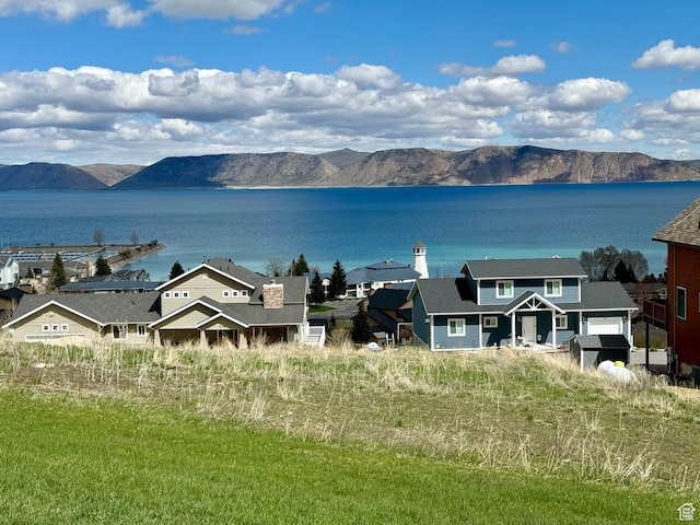 888 N Newburg Dr Unit 1, Garden City, UT 84028 - water view with mountains