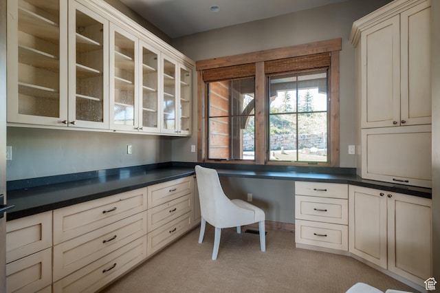 2586 N Whispering Springs Hollow Rd Unit 20, Heber City, UT 84032 - unfurnished office featuring built in desk and light colored carpet