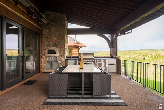 2586 N Whispering Springs Hollow Rd Unit 20, Heber City, UT 84032 - view of patio with area for grilling