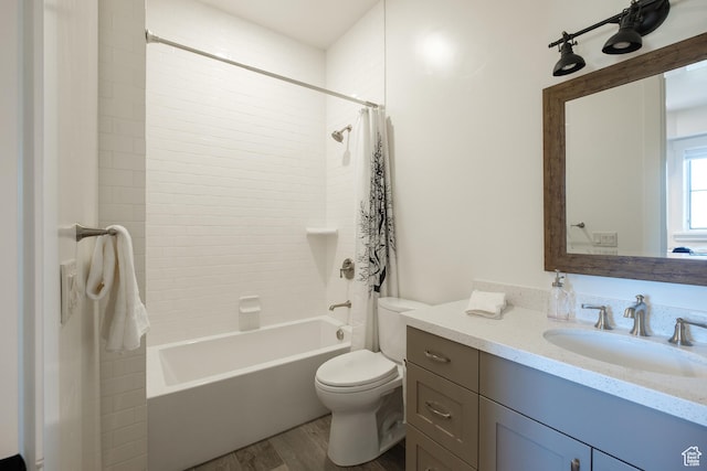 2586 N Whispering Springs Hollow Rd Unit 20, Heber City, UT 84032 - full bath with shower / bath combination with curtain, vanity, and wood finished floors