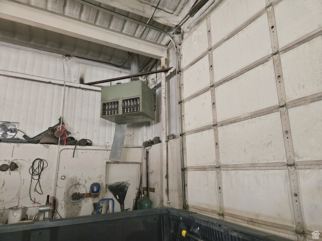 816 N 3500 W, Vernal, UT 84078 - garage featuring a heating unit