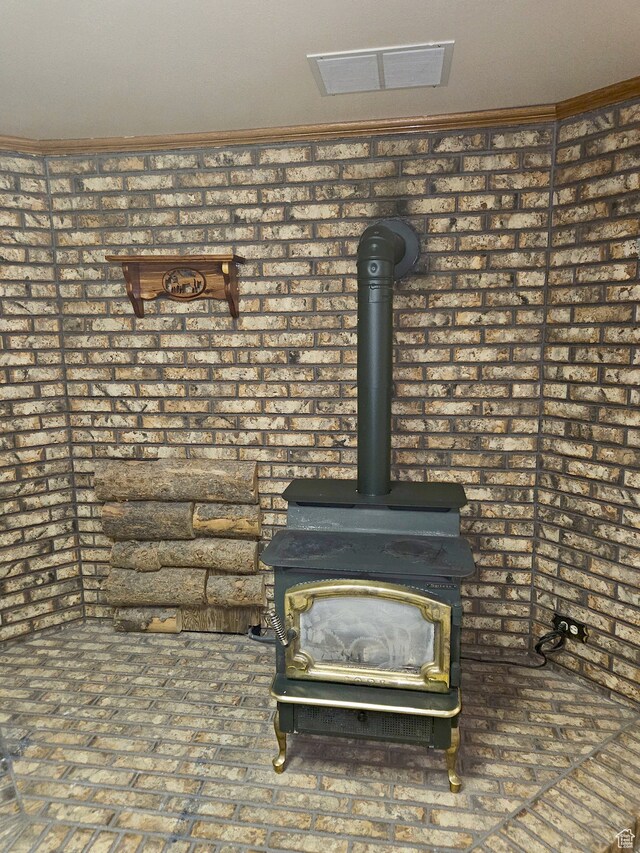 816 N 3500 W, Vernal, UT 84078 - detailed view of a wood stove