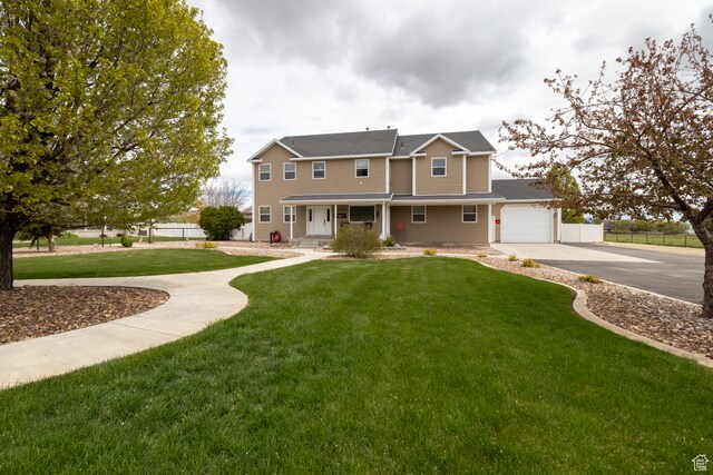 2120 N 2500 W, Vernal, UT 84078 - view of front of home with a front yard