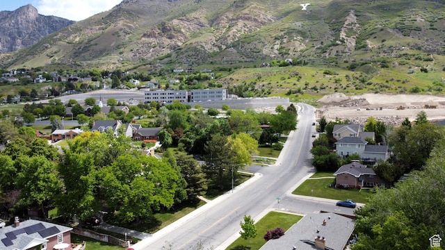 1235 E 820 N, Provo, UT 84606 - drone / aerial view with a mountain view and a residential view