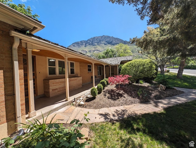 1235 E 820 N, Provo, UT 84606 - view of yard with a mountain view