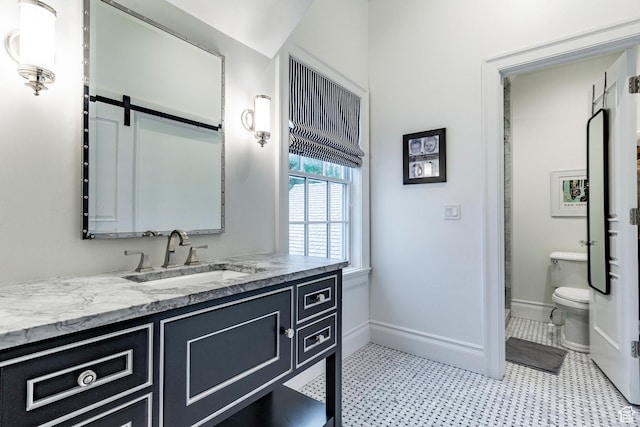 4250 S Camille St, Holladay, UT 84124 - bathroom featuring vanity and toilet