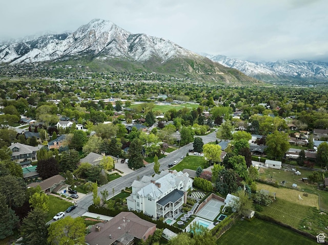 4250 S Camille St, Holladay, UT 84124 - birds eye view of property featuring a mountain view