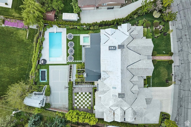4250 S Camille St, Holladay, UT 84124 - aerial view