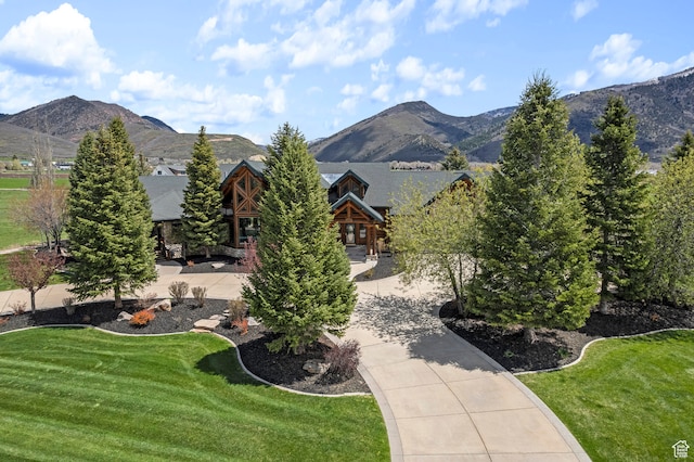 5650 N Franson Ln, Oakley, UT 84055 - view of property view of mountains