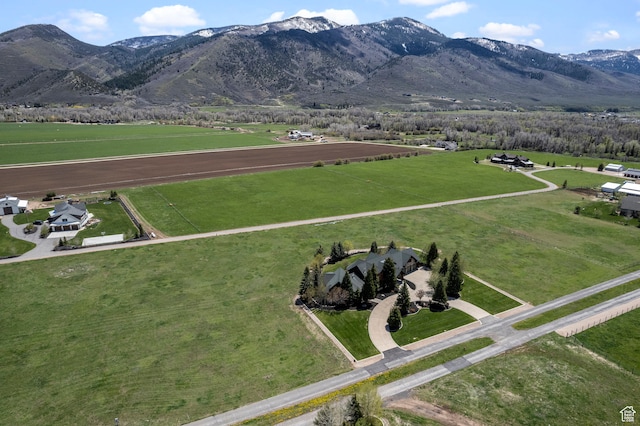 5650 N Franson Ln, Oakley, UT 84055 - property view of mountains with a rural view