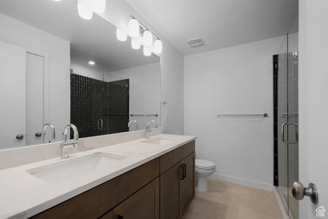 4126 S Winder Ward Dr Unit 2-123, Millcreek, UT 84124 - full bath with a stall shower, double vanity, toilet, and baseboards