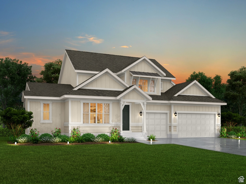 3213 N 275 W, Pleasant View, UT 84414 - view of front of house featuring a yard