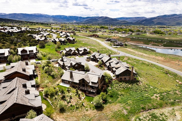 1621 E Abajo Peak Ct, Heber City, UT 84032 - drone / aerial view featuring a mountain view