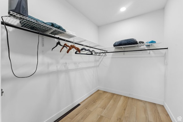1430 W Arapaho Dr Unit 59, Coalville, UT 84017 - walk in closet featuring wood-type flooring