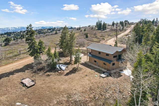 1430 W Arapaho Dr Unit 59, Coalville, UT 84017 - bird's eye view featuring a rural view and a mountain view