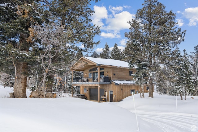 1430 W Arapaho Dr Unit 59, Coalville, UT 84017 - exterior space featuring a garage and a balcony