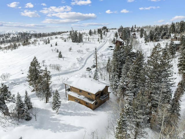 1430 W Arapaho Dr Unit 59, Coalville, UT 84017 - view of snowy aerial view