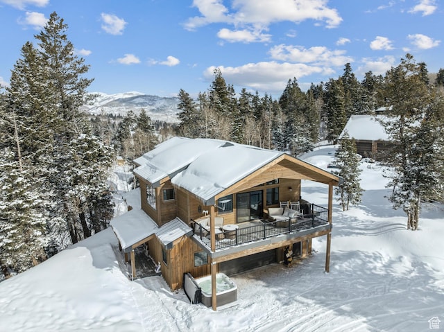 1430 W Arapaho Dr Unit 59, Coalville, UT 84017 - snow covered back of property with a mountain view