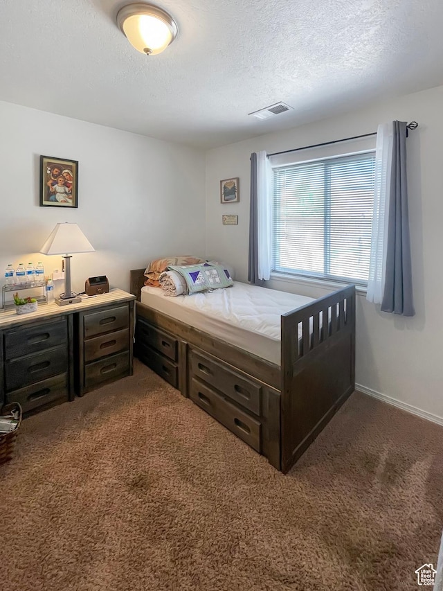 4623 Pueblo Verde Dr, Moab, UT 84532 - carpeted bedroom with a textured ceiling