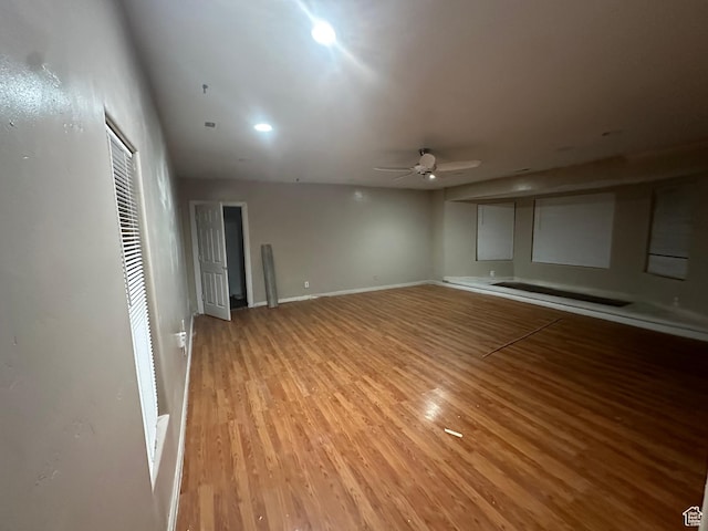 1254 N 800 W, Provo, UT 84604 - unfurnished room with wood-type flooring and ceiling fan