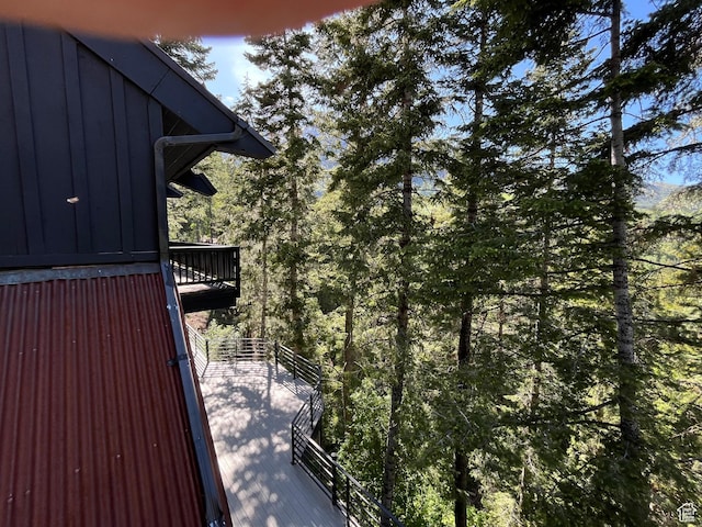3009 E Black Forest Rd, Sundance, UT 84604 - view of side of property featuring a balcony