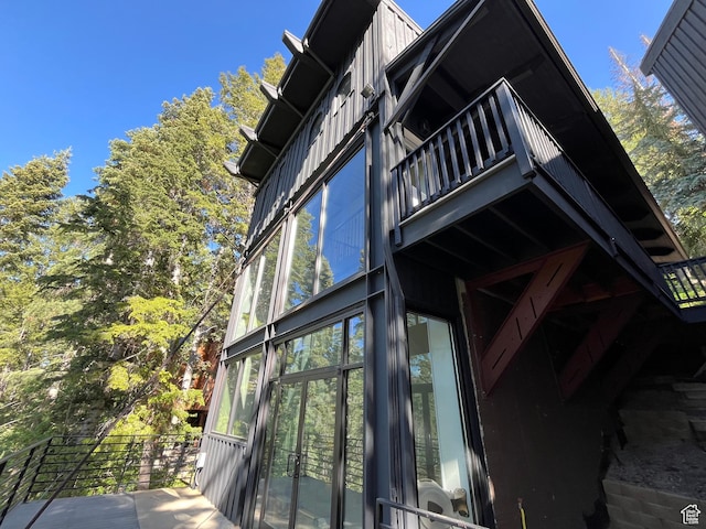 3009 E Black Forest Rd, Sundance, UT 84604 - view of property exterior with a sunroom