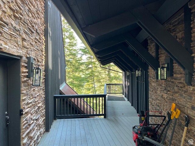 3009 E Black Forest Rd, Sundance, UT 84604 - view of deck