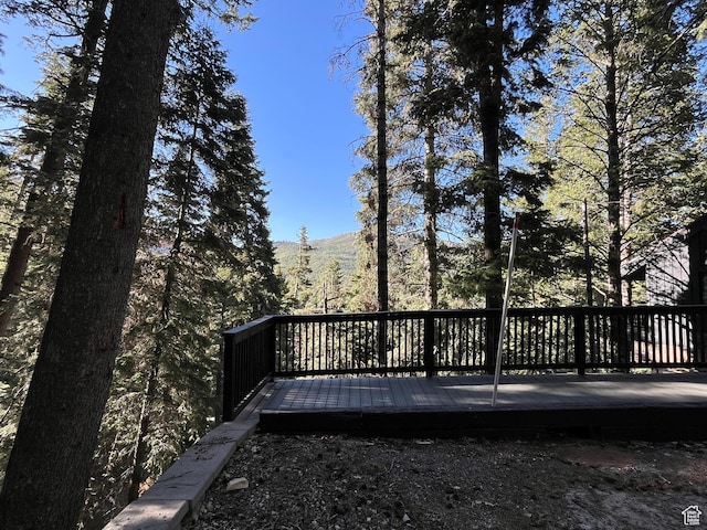 3009 E Black Forest Rd, Sundance, UT 84604 - deck with a mountain view