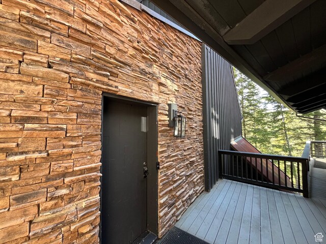 3009 E Black Forest Rd, Sundance, UT 84604 - view of wooden deck