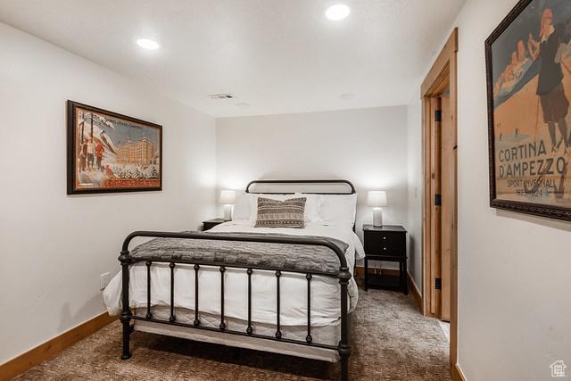 3009 E Black Forest Rd, Sundance, UT 84604 - view of carpeted bedroom