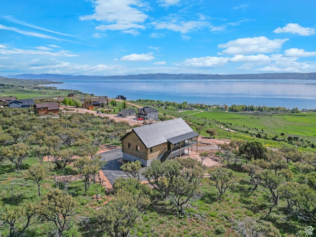 999 Cisco Run, Garden City, UT 84028 - aerial view of property and surrounding area featuring a nearby body of water