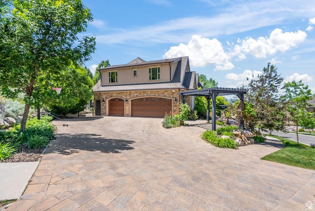 14234 S Canyon Vine Cv E, Draper, UT 84020 - view of front of property featuring a garage