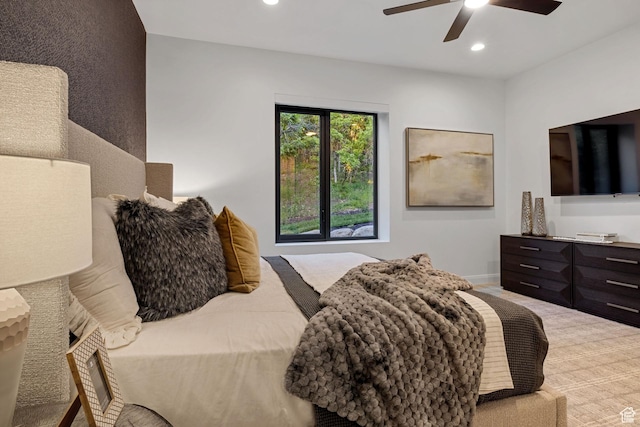 940 S N View Cir Unit 12, Woodland Hills, UT 84653 - bedroom with ceiling fan