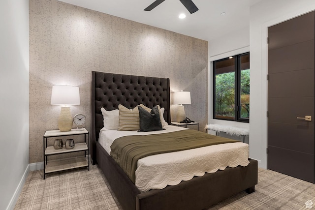 940 S N View Cir Unit 12, Woodland Hills, UT 84653 - bedroom with ceiling fan