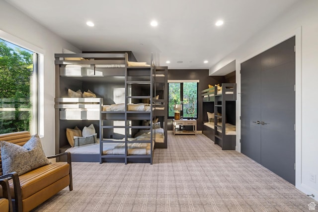 940 S N View Cir Unit 12, Woodland Hills, UT 84653 - kitchen featuring carpet and recessed lighting