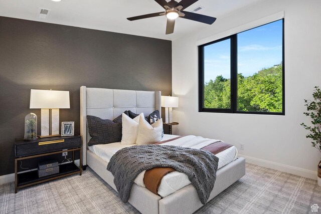 940 S N View Cir Unit 12, Woodland Hills, UT 84653 - bedroom with carpet and ceiling fan