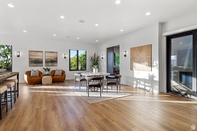 940 S N View Cir Unit 12, Woodland Hills, UT 84653 - dining area featuring light hardwood / wood-style flooring