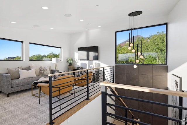 940 S N View Cir Unit 12, Woodland Hills, UT 84653 - living room with wood-type flooring and a wealth of natural light