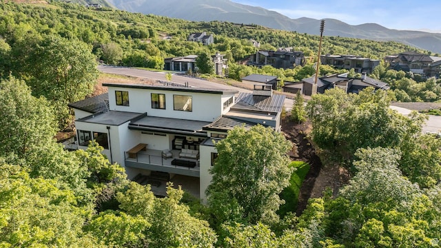 940 S N View Cir Unit 12, Woodland Hills, UT 84653 - drone / aerial view featuring a mountain view