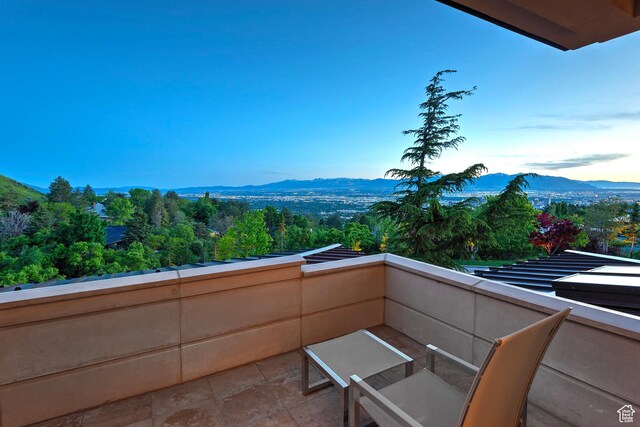 1559 E Tomahawk Dr N, Salt Lake City, UT 84103 - balcony with a mountain view