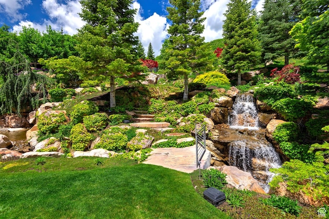 1559 E Tomahawk Dr N, Salt Lake City, UT 84103 - view of yard