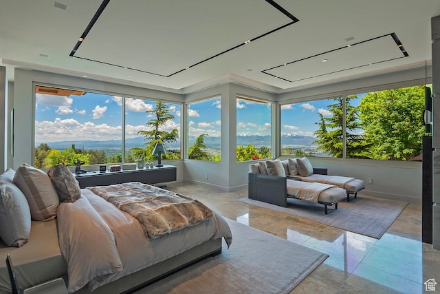 1559 E Tomahawk Dr N, Salt Lake City, UT 84103 - bedroom featuring a mountain view