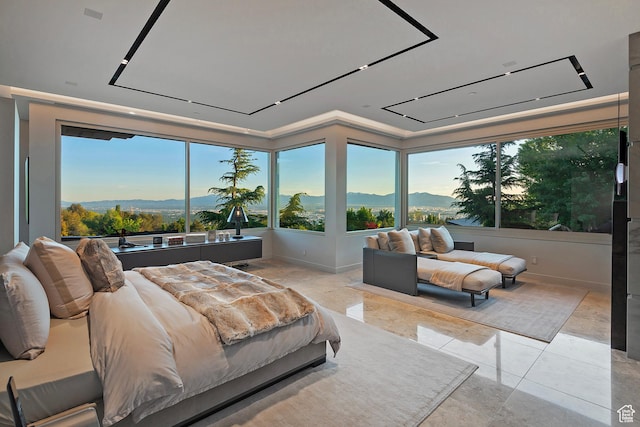 1559 E Tomahawk Dr N, Salt Lake City, UT 84103 - bedroom with a mountain view